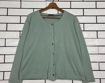Pick!! Vintage 90s Agnes B Snap Button up Cardigan Agnes B