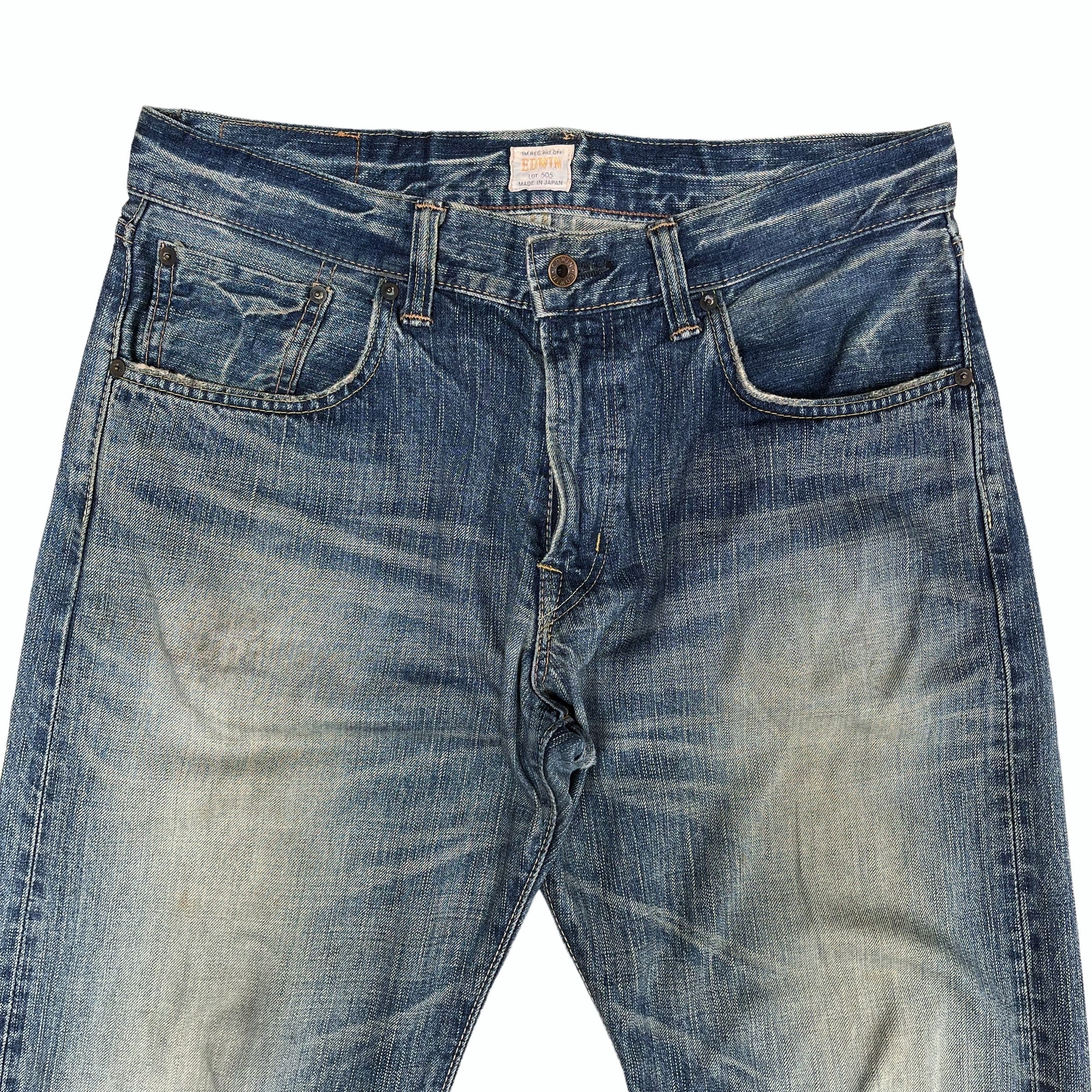 パンツ EDWIN / 505 selvedge denim pants PICK!! Vintage Edwin 505ZX Selvedge Denim Made in Japan