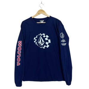 Pick!! Volcom Skate Made In Usa Longsleeve Tee Volcom Big Logo Longsleeve Tee Size M