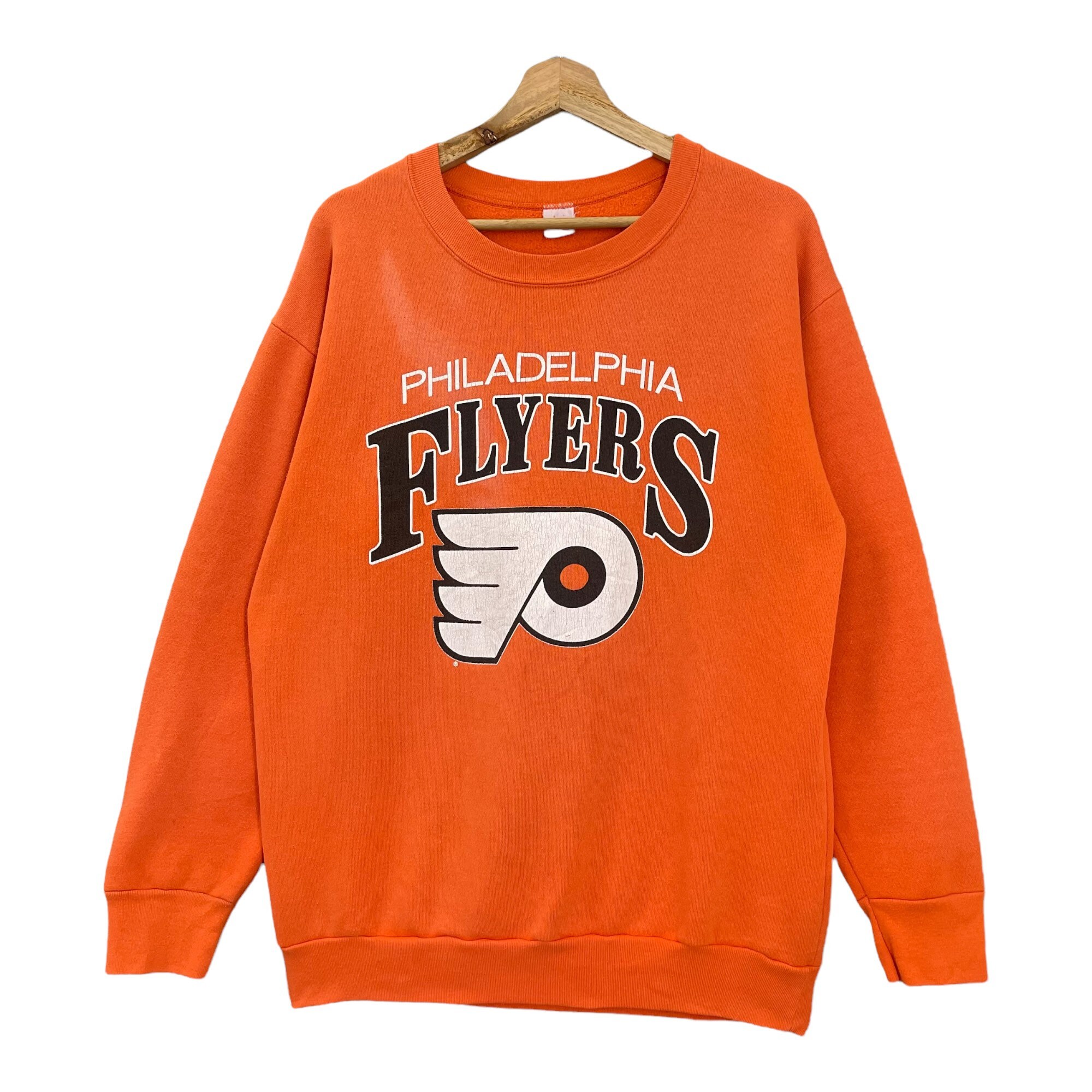 70sVINTAGEビンテージPHILADELPHIA FLYERS スウェット PICK!! Vintage NHL Philadelphia Flyers Crewneck Sweatshirt