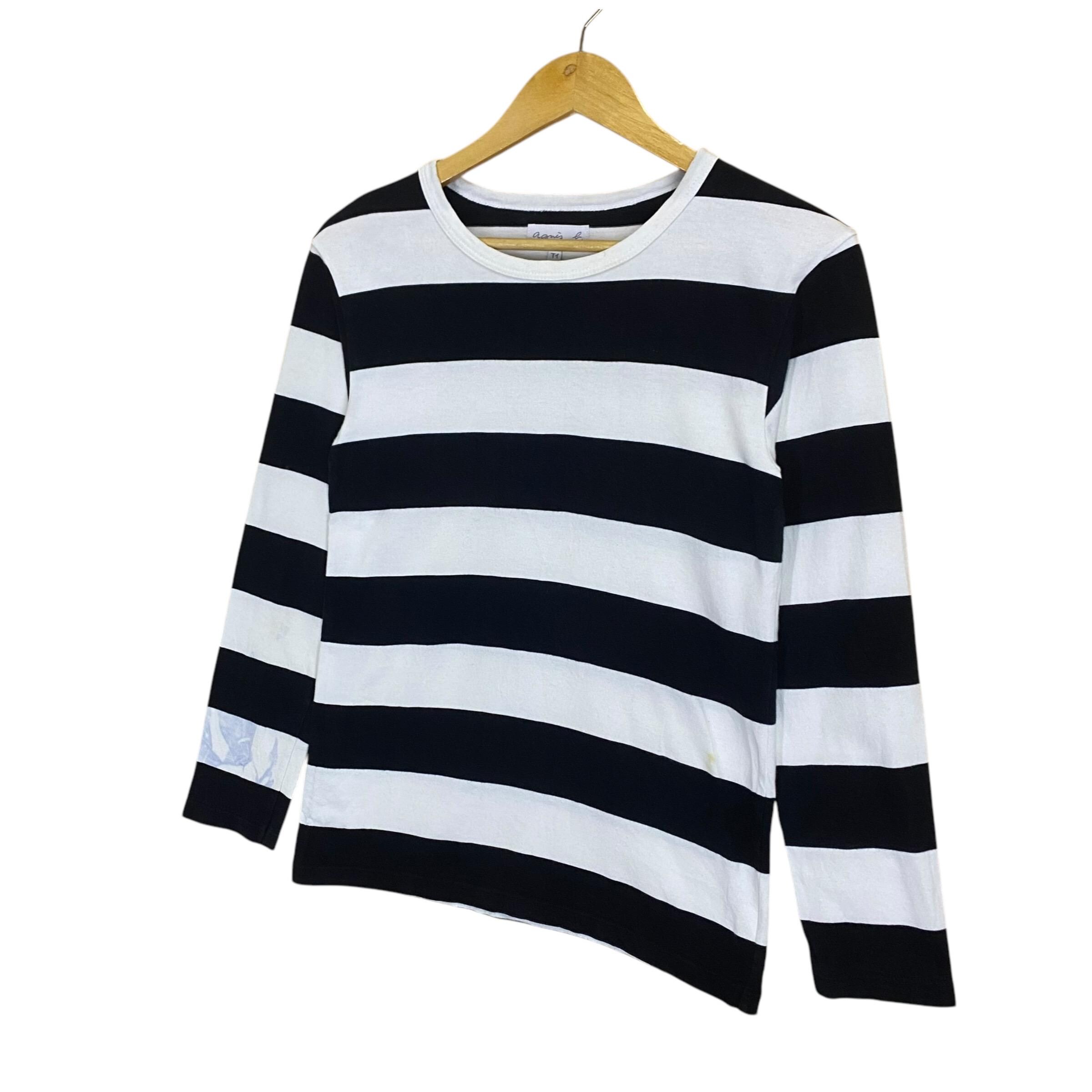 トップス 90s- agnes b. long t-shirt crewneck used 90s- agnes