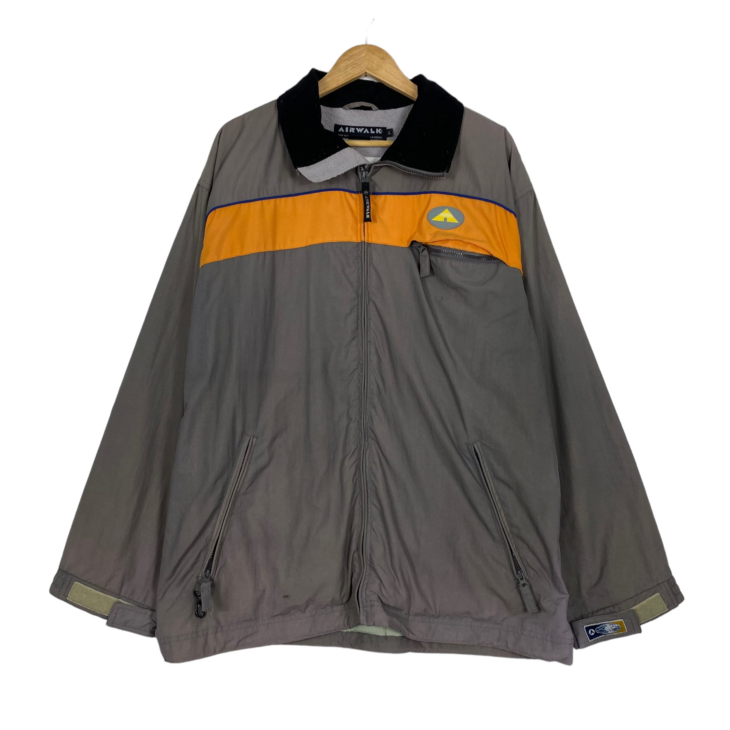 PICK!! Vintage 90's Airwalk Zipper Jacket Airwalk Skaterboards