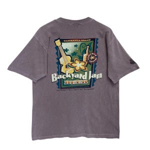PICK!! Vintage Crazy Shirt Backyard Jam Beer Big Logo Shortsleeve Tshirt Backyard Jam By Crazy Shirt Tees Size M