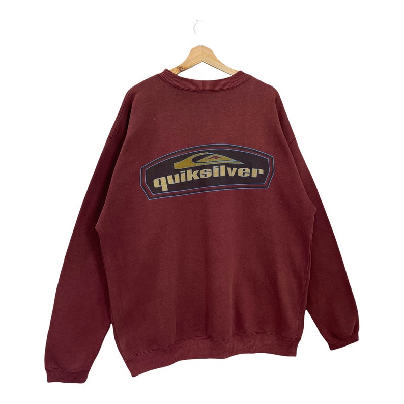 quiksilver crew neck sweatshirt