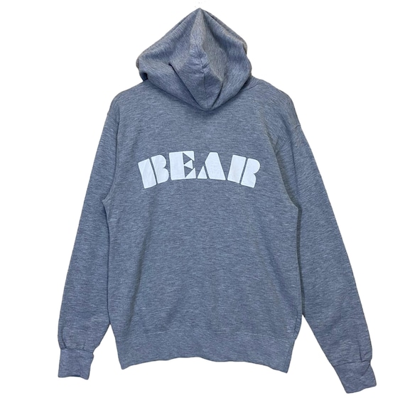 Beams, PICK!! Vintage Beams Plus Zipper Hoodie Beams Plus Big Logo Bear Spellout Fullzip Hoodie Size M