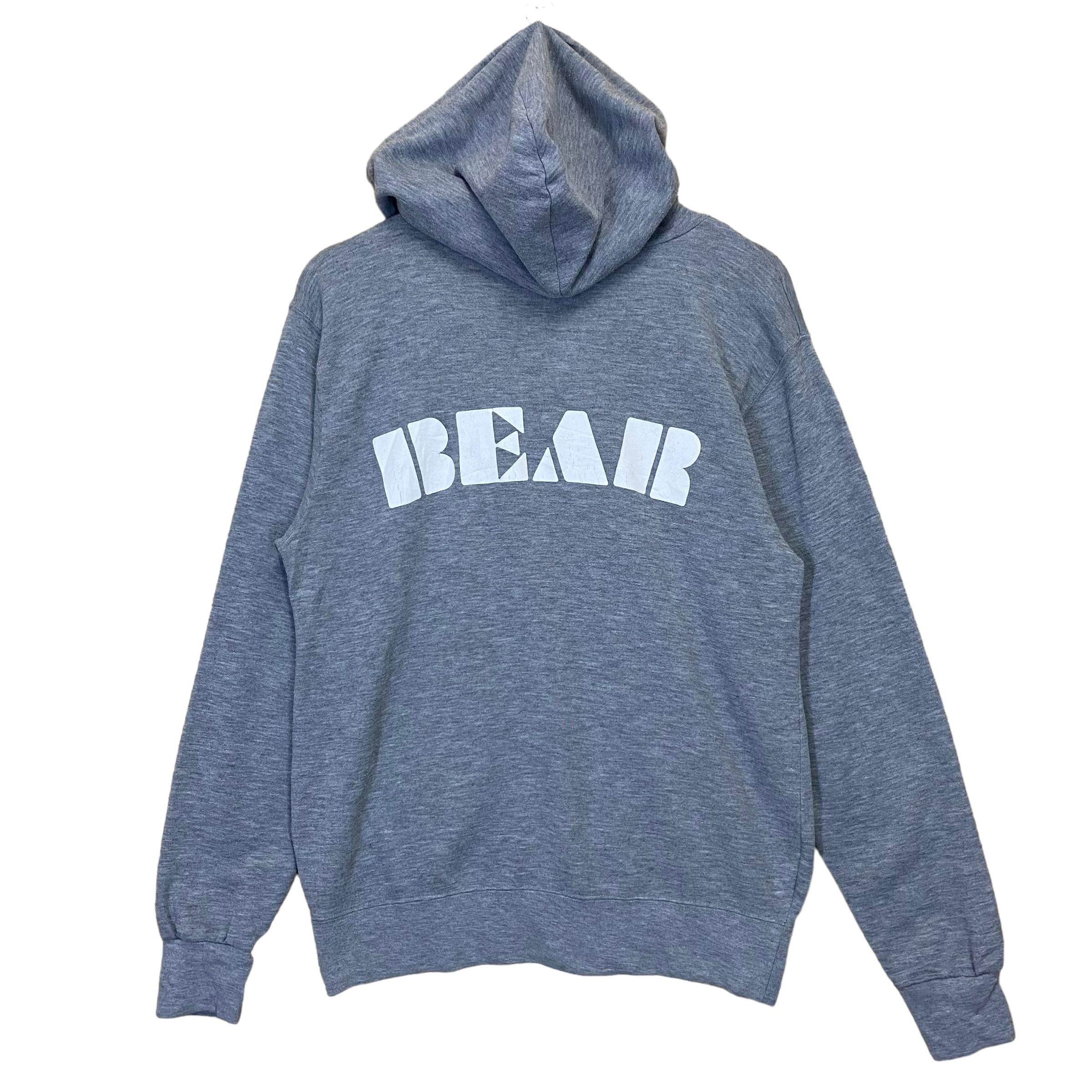 Beams, PICK!! Vintage Beams Plus Zipper Hoodie Beams Plus Big Logo Bear Spellout Fullzip Hoodie Size M