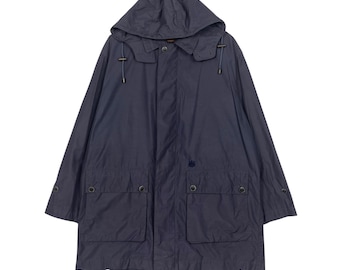 Vintage 90s Katharine Hamnett London Long Coat Jacket Katharine
