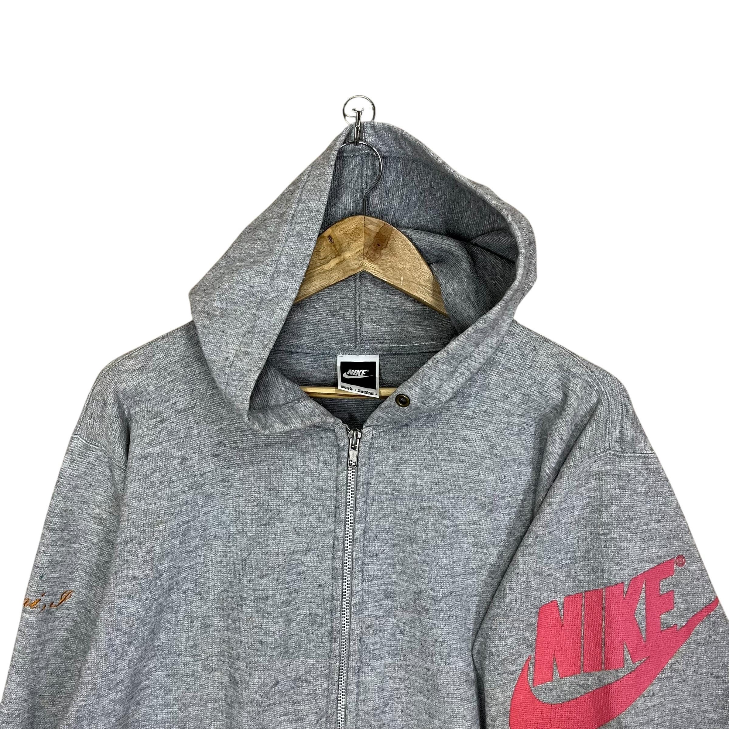 Pick!! Vintage 90s Nike Zipper Hoodie Nike Sweater Nike Big Logo