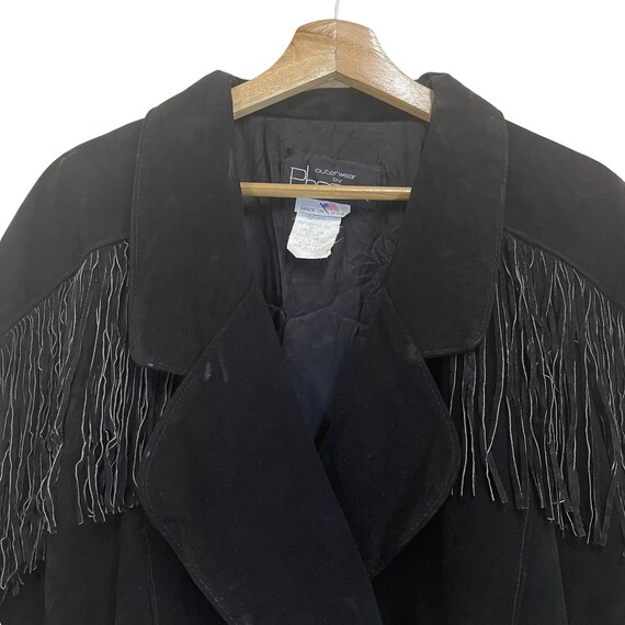 Vintage 90's Outerwear by Phoenix Fringe Suede Leather Vintage 90's Outerwear by Phoenix Fringe Suede Leather