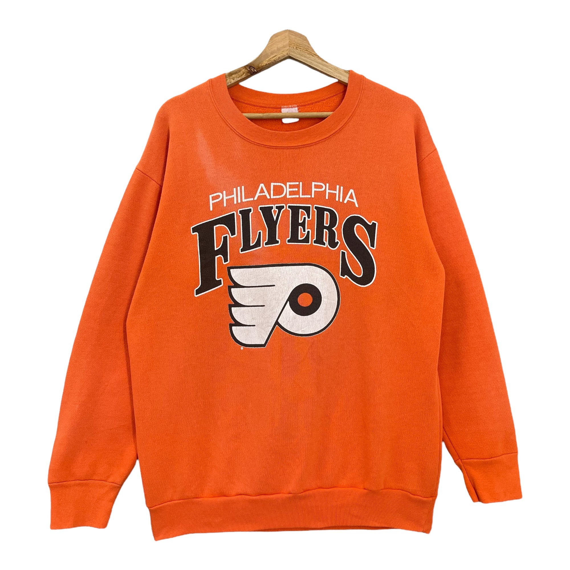 70sVINTAGEビンテージPHILADELPHIA FLYERS スウェット PICK!! Vintage NHL Philadelphia Flyers Crewneck Sweatshirt