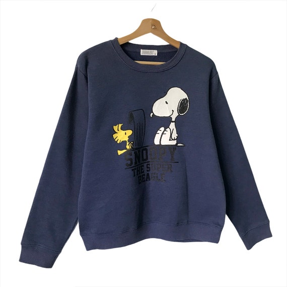 Pick!! Snoopy Spellout Crewneck Sweatshirt Snoopy
