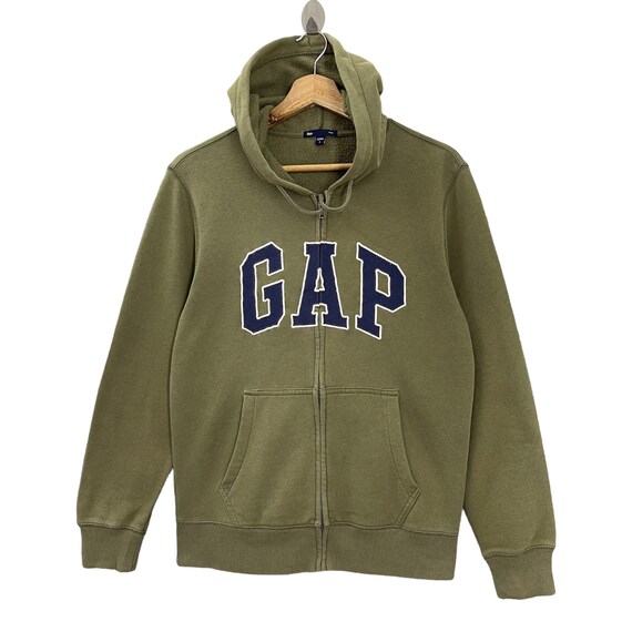  GAP. Sudadera con capucha para hombre con cremallera completa,  M : Ropa, Zapatos y Joyería