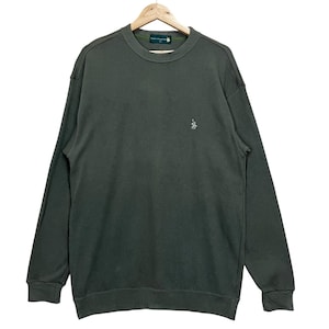 PICK!! Vintage Knights Of Round Table Small Logo Crewneck Sweatshirt KRT Sweater KRT Embroided Small Logo Crewneck Sweatshirt Size M