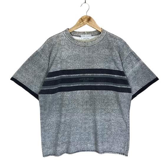 PICK!! Vintage 90s Stone Island SS95 Marina Stripe Heavyweight