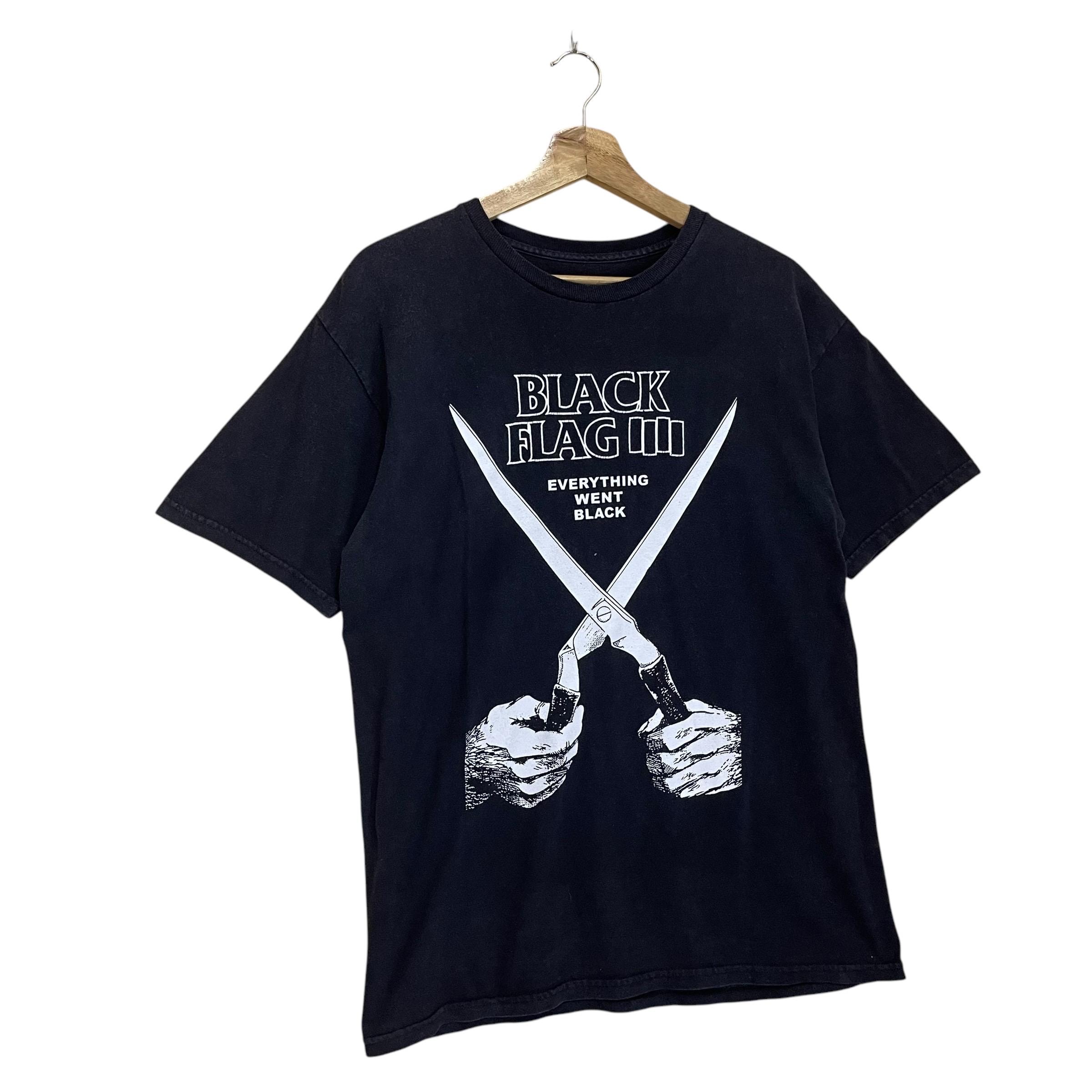 Pick!! American Punk Rock Black Flag Big Logo Shortsleeve Tee Size