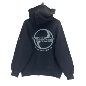 PICK!! Vintage TnC Hawaii Pearl City Surf Big Logo Pullover Hoodies TnC Sweater TnC Big Logo Spellout Crewneck Hoodie Size M bild 1