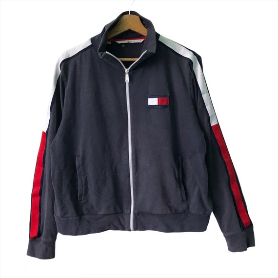 PICK!! Vintage 90's Tommy Hilfiger Fullzip Sweatsh