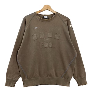 Vintage Umbro Hoodie Sweater Embroidery Big Logo Made in