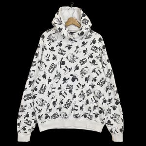 Pick!! Shaun The Sheep All Over Pullover Hoodie Shaun The Sheep Fullprint Crewneck Hoodie Size XL