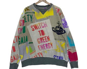 Vivienne Westwood Red Label Printed Logo Crewneck Sweatshirt