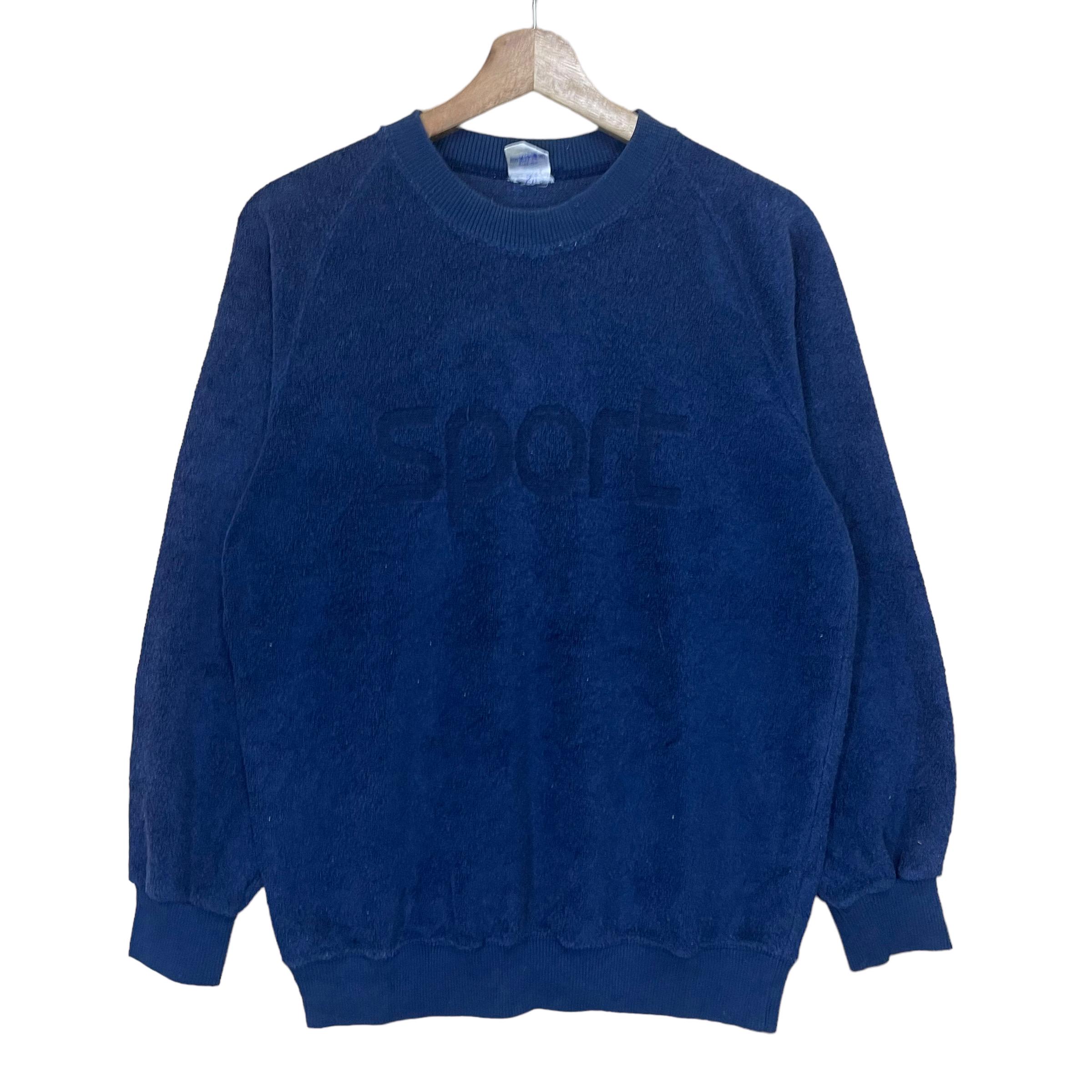 Vintage Fleece ICE Sweat Shirt サイズ02 Upscale Men's Athletic Full Zip Fleece Sweatshirt - Vintage