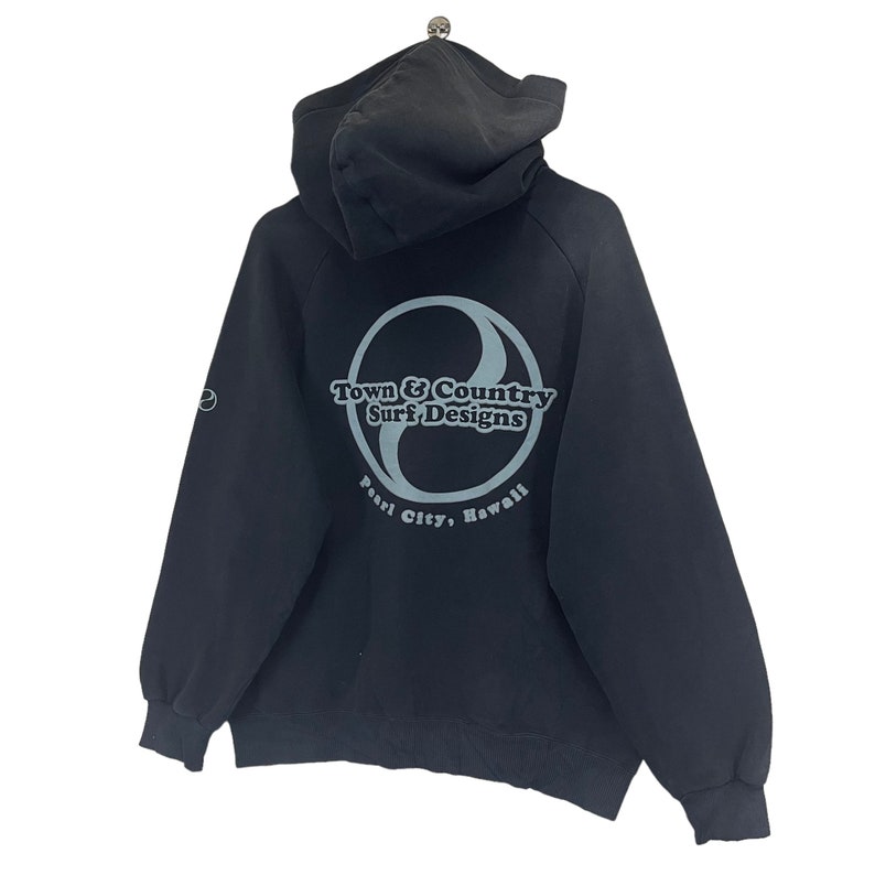 PICK!! Vintage TnC Hawaii Pearl City Surf Big Logo Pullover Hoodies TnC Sweater TnC Big Logo Spellout Crewneck Hoodie Size M bild 2