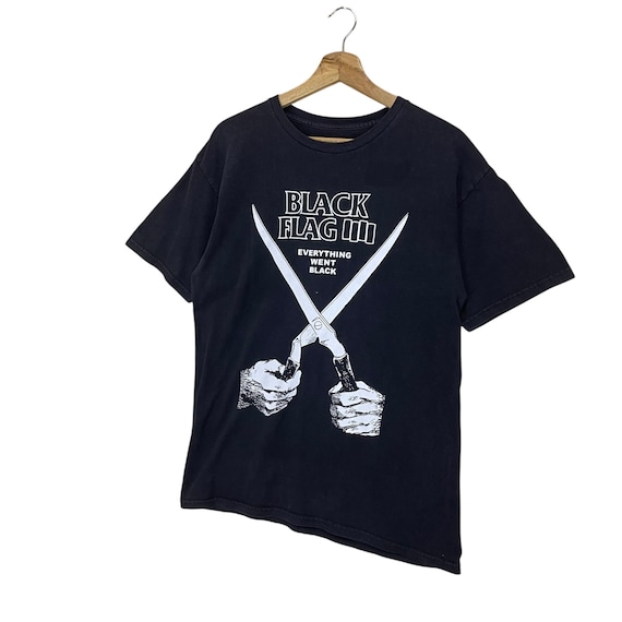 Pick!! American Punk Rock Black Flag Big Logo Shortsleeve Tee Size