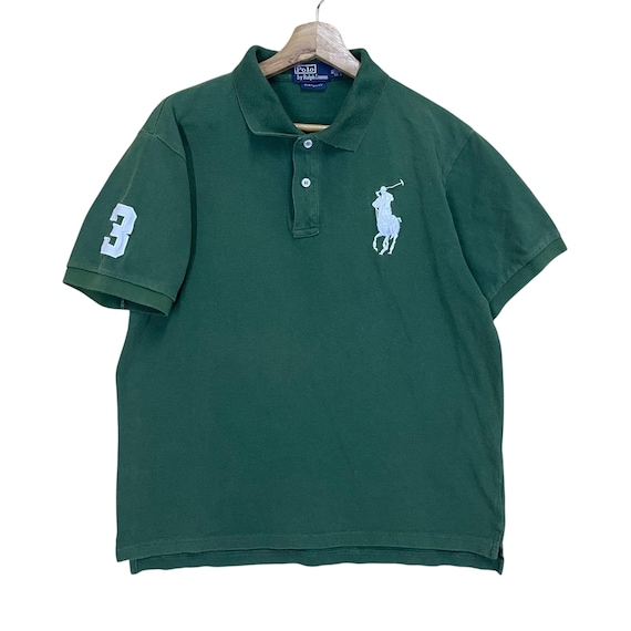 Vintage 90s Polo Ralph Lauren Big Logo Collar Shirts Polo Ralph