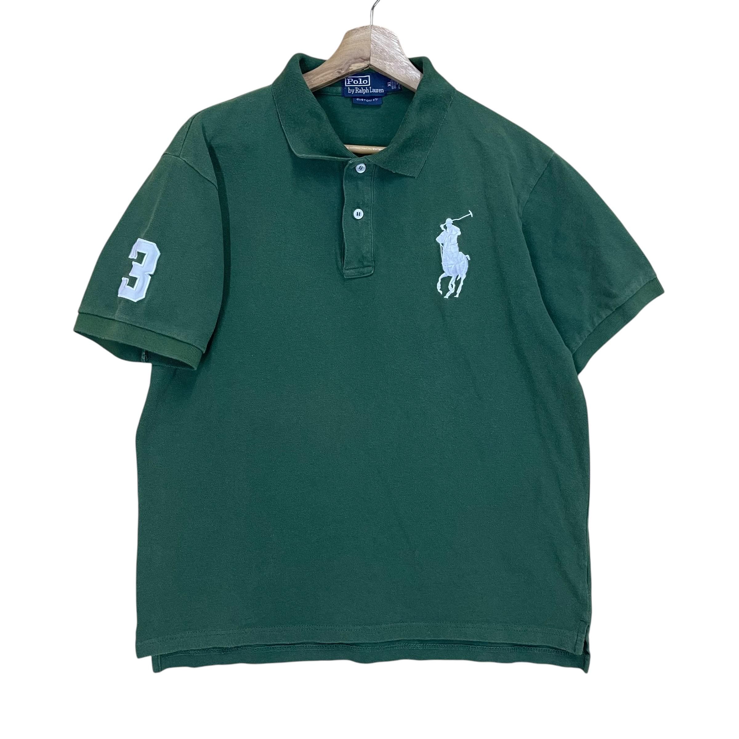 Vintage 90s Polo Ralph Lauren Big Logo Collar Shirts Polo Ralph