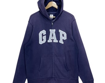 Gap Hoodie Vintage Zip up Sun Faded Green Size M - Etsy
