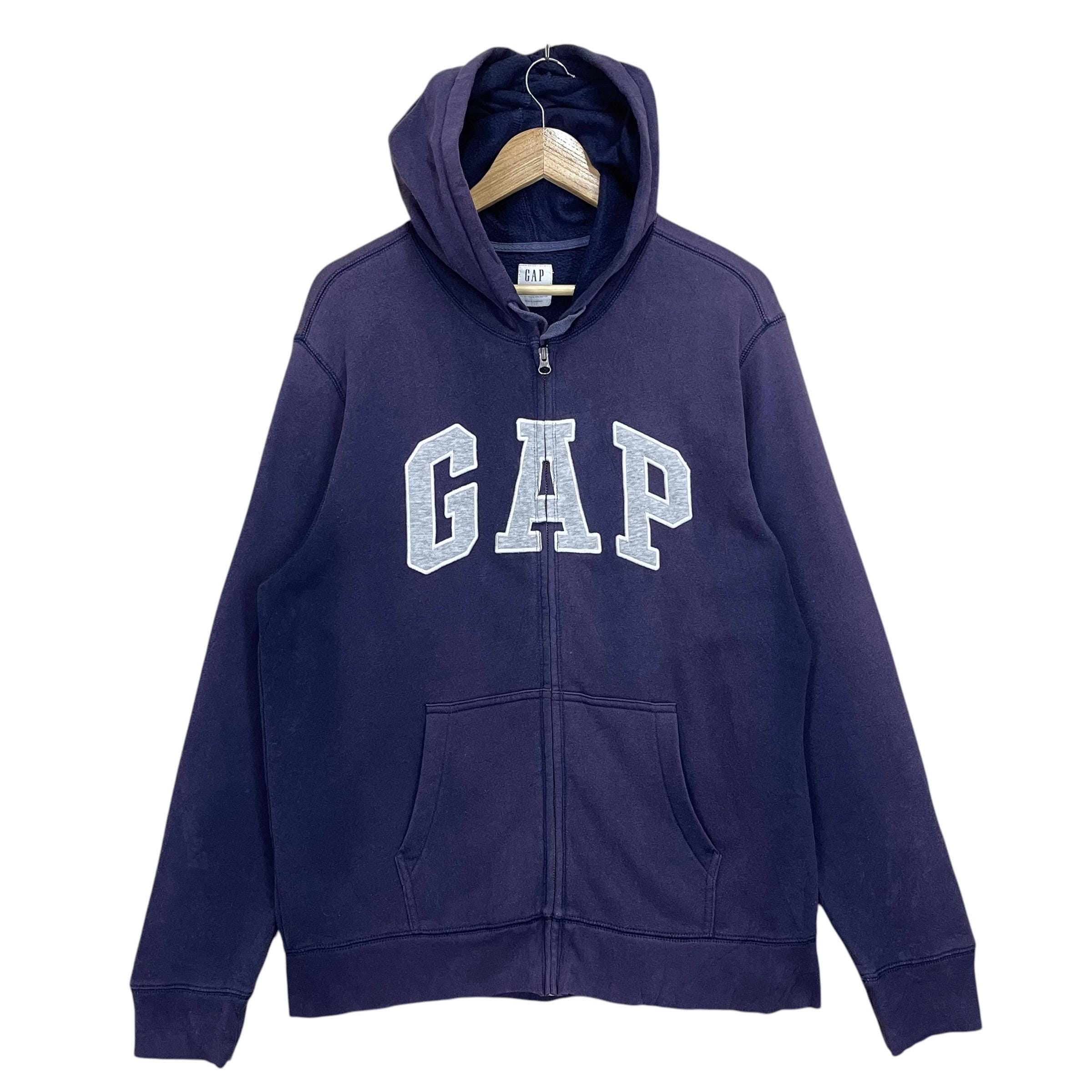 トップス 90s old gap zip hoodie Pick!! Vintage GAP Embroidery Zipper Hoodie Gap Sweater Gap