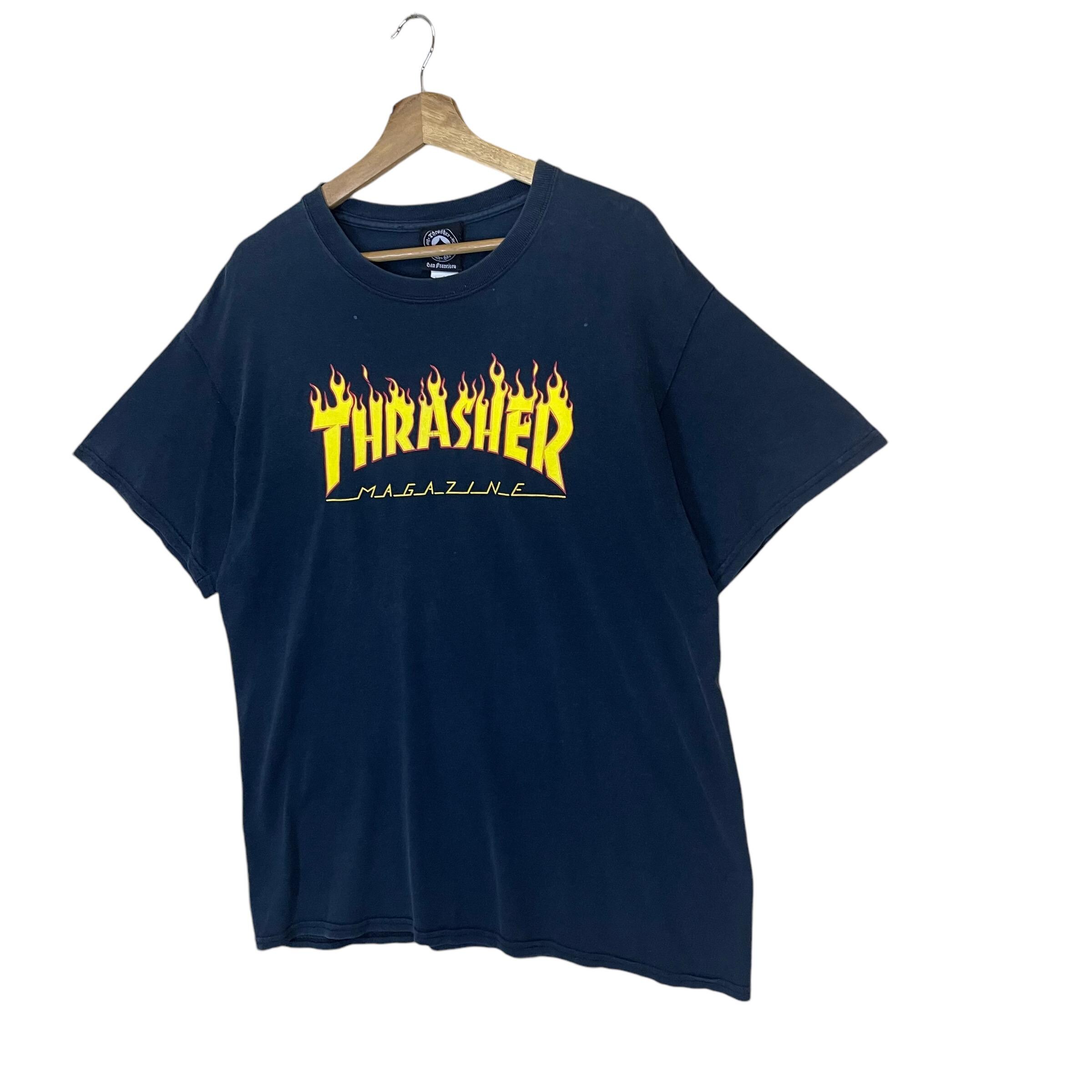Pick!! Thrasher Skaterboard Magazine Big Logo Tee Thrasher
