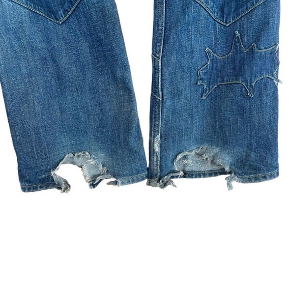 Undercover Patchwork Bootcut Denim Undercover Fad… - image 17