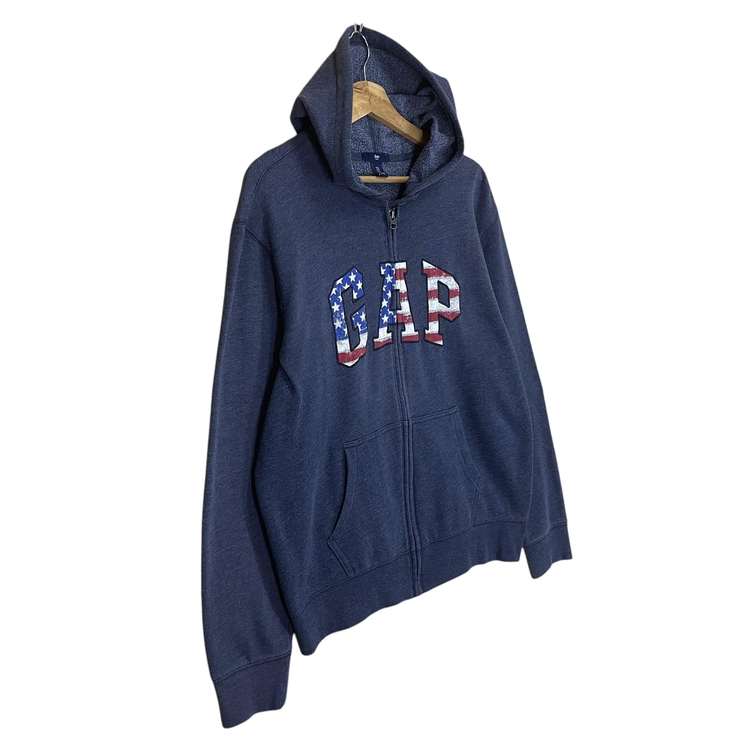 おすすめ!! GAP 刺繍 ジッパー パーカー Gap セーター Gap パーカー 