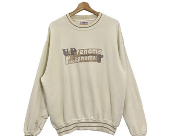 Pick!! Vintage Up Renoma Crewneck Sweatshirt Renoma Sweatshirt Renoma Sweater Renoma Big Logo Pullover Sweatshirt Size M