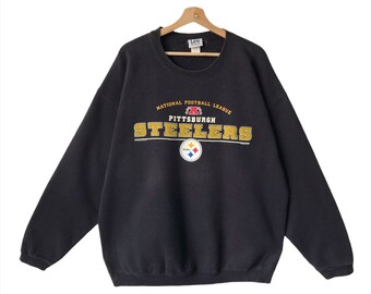 Womens steelers crewneck sweatshirt Clearance