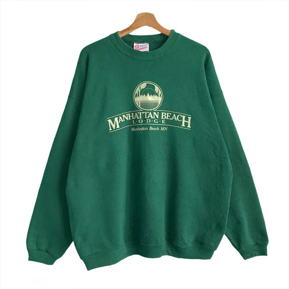 Pick!! Vintage 90’s Manhattan Beach Crewneck Sweat