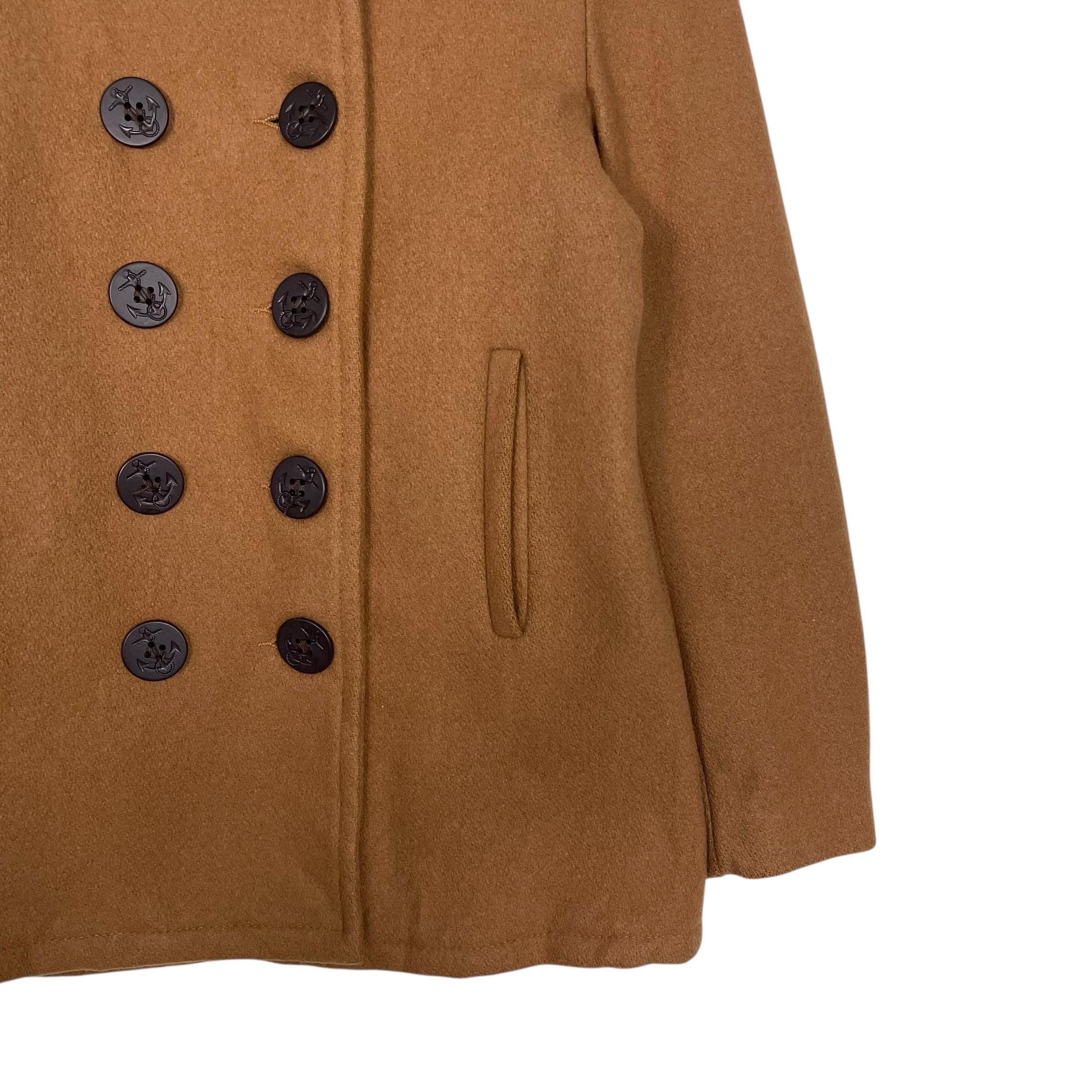 PICK!! Vintage Schott U.S 740N Peacoat Wool Button Jacket Size