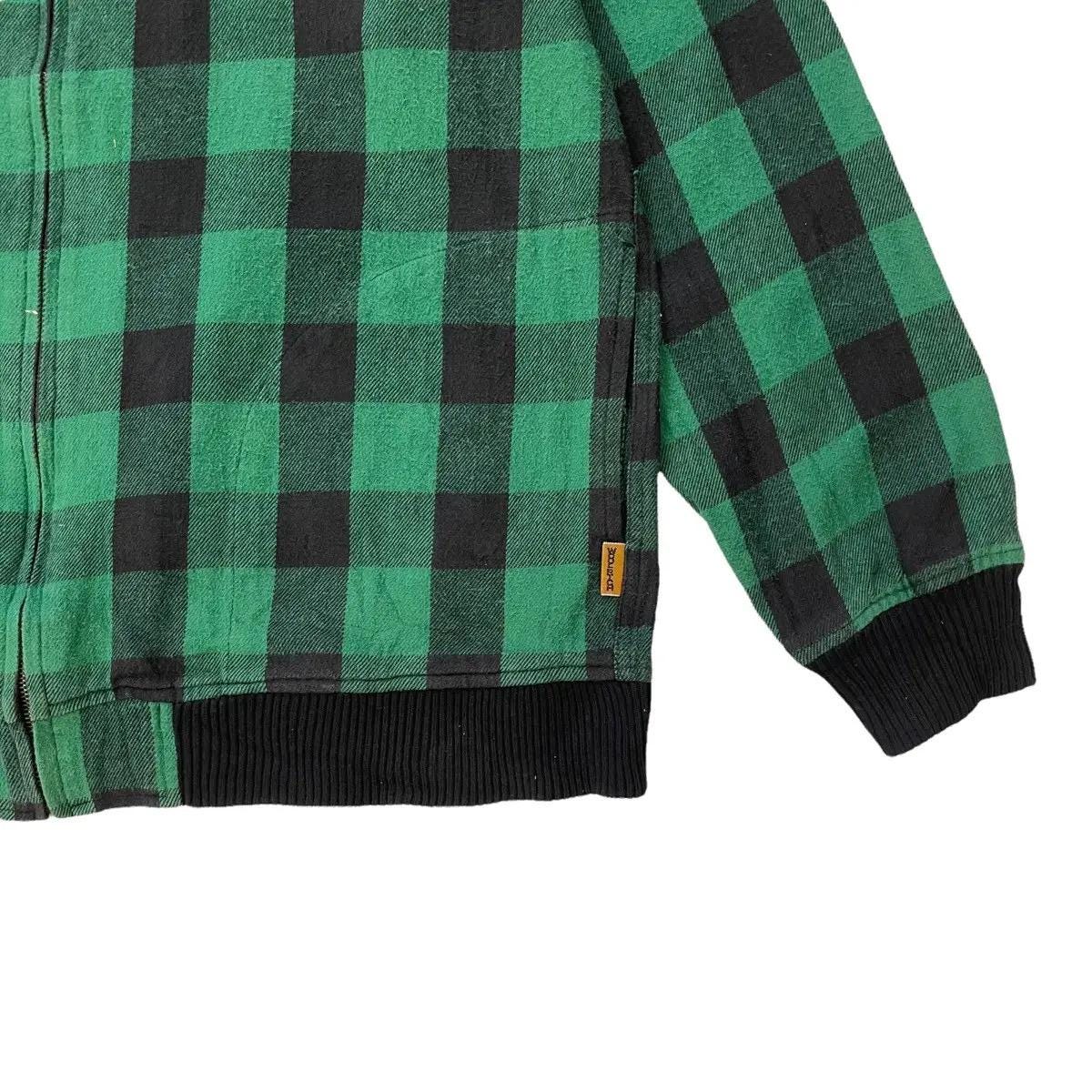 Pick!! Vintage 90s WOOLRICH Zipper Jacket Woolrich Plaid Zipper