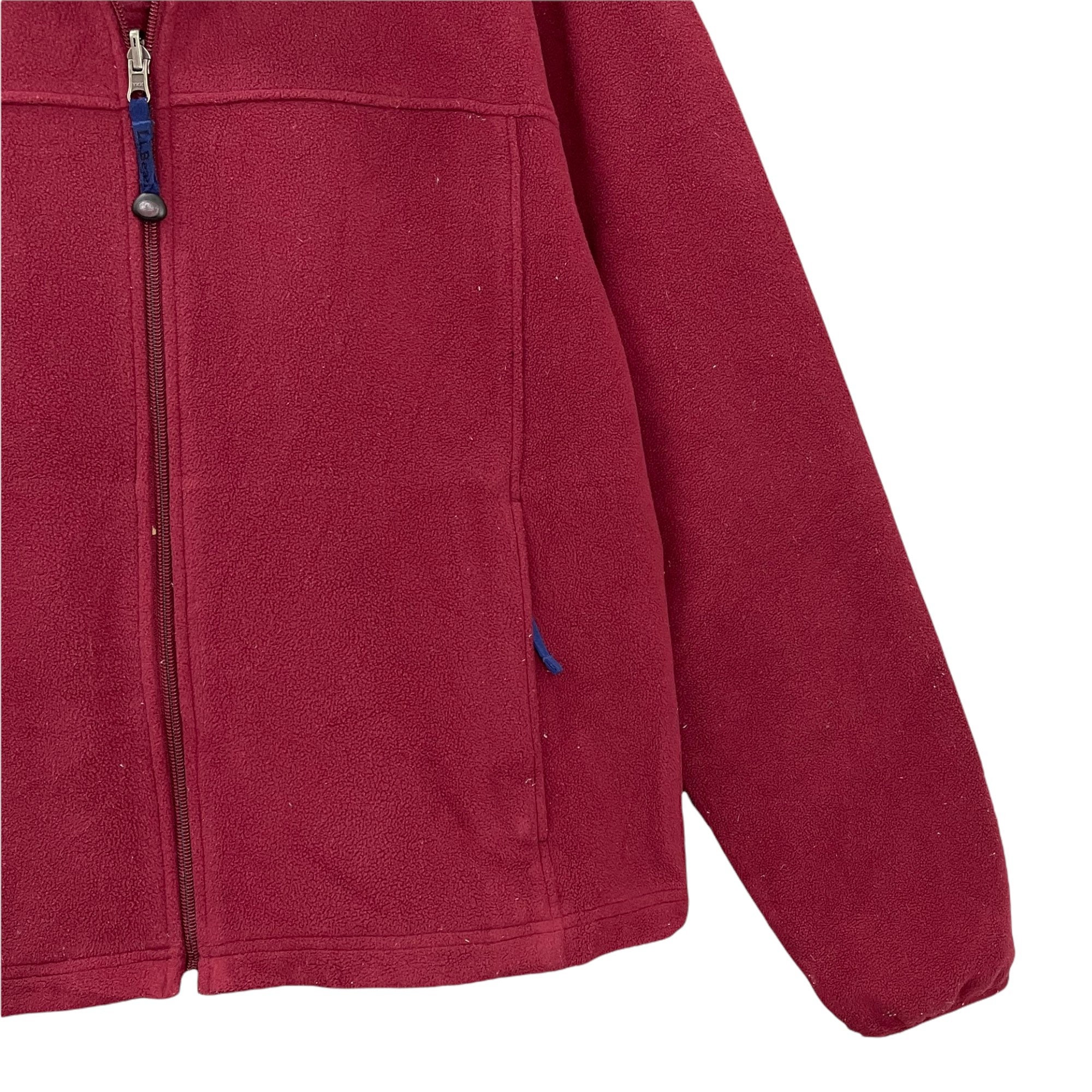 Pick Vintage 90s LL Bean Fullzip Fleece LL Bean Sweater LL Bean Zipper