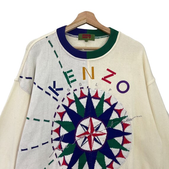 PICK!! Vintage 90s Kenzo Golf Crewneck Sweatshirt… - image 4