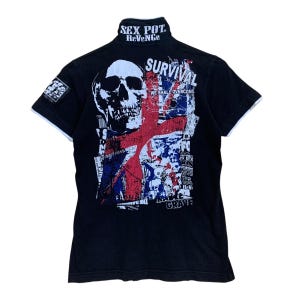 SEX POT ReVeNGe/シャツ SEX POT ReVeNGe Mirror Skull Dolman Sleeve Shirt - Tokyo