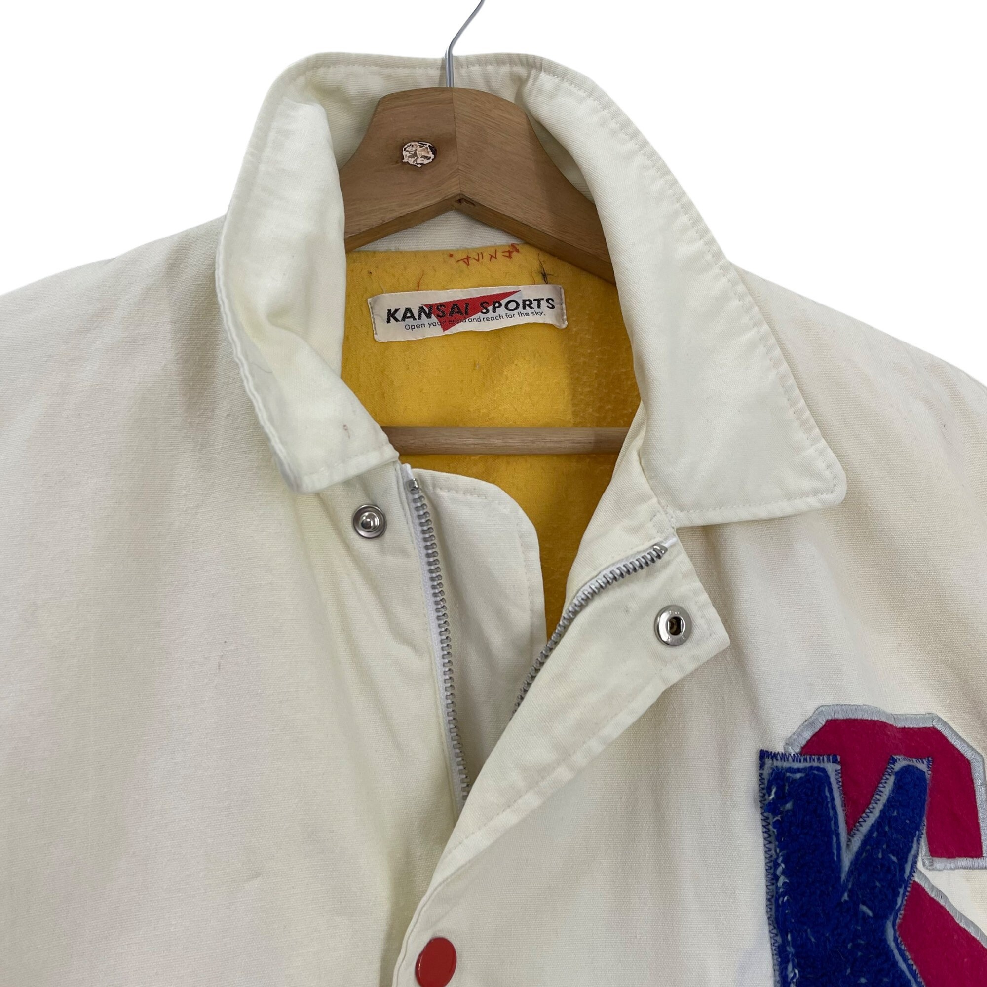 Pick!! Vintage Kansai Sport Zipper Jacket Kansai Sport Bomber