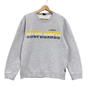 ¡ELIGE! Sudadera vintage Nev Gold Coast Australia con cuello redondo Suéter Nev Surf Sudadera Nev Surf con cuello redondo y logotipo grande Talla M