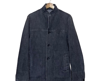 ¡¡Elegir!! Vintage 90s Sera Vista Uomo Denim Chore Chaqueta Sera Vista Uomo Chore Chaqueta Tamaño Pequeño