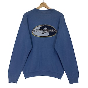 PICK!! Vintage 90s TnC Hawaii Surf Design Big Logo Crewneck Sweatshirt TnC Sweater TnC Hawaii Made In Usa Ying Yang Design Sweatshirt Size M