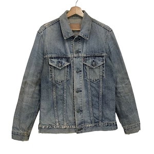 Choisissez !! vintage des années 90 Levis Type 3 Trasher Small e Trucker Jacket Taille S