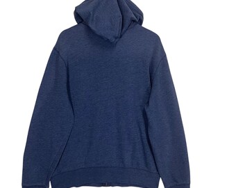 Gap Sweat à capuche avec fermeture éclair intégrale avec logo pour homme, gris anthracite, taille XXL