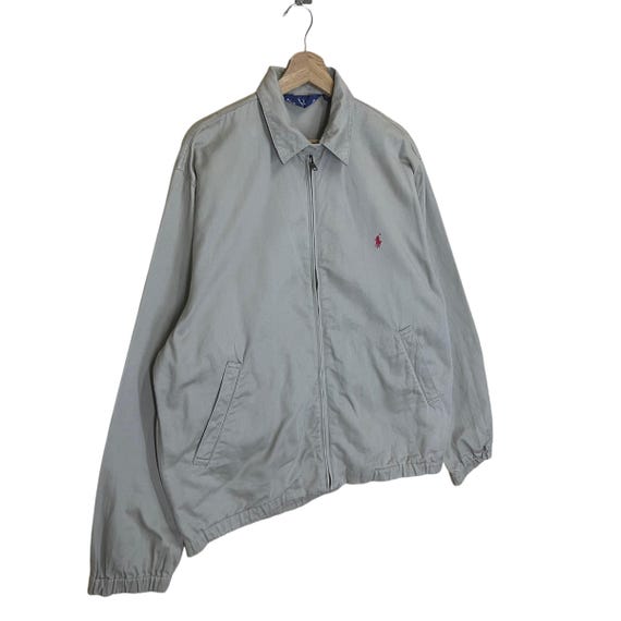 90s POLO RALPH LAUREN リトルポニー ハリントンジャケット PICK!! Vintage 90s Polo Ralph Lauren Harrington Small Pony Zipper
