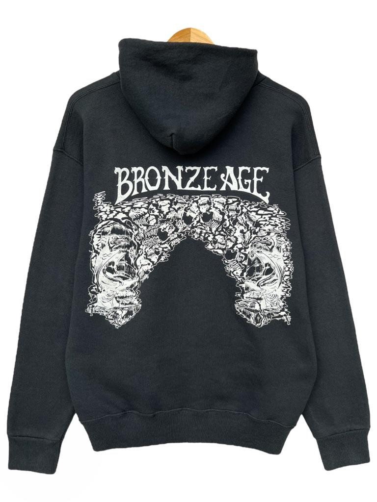 PICK Vintage 90s Bronze Age Big Logo Crewneck Hoodies Bronze Age